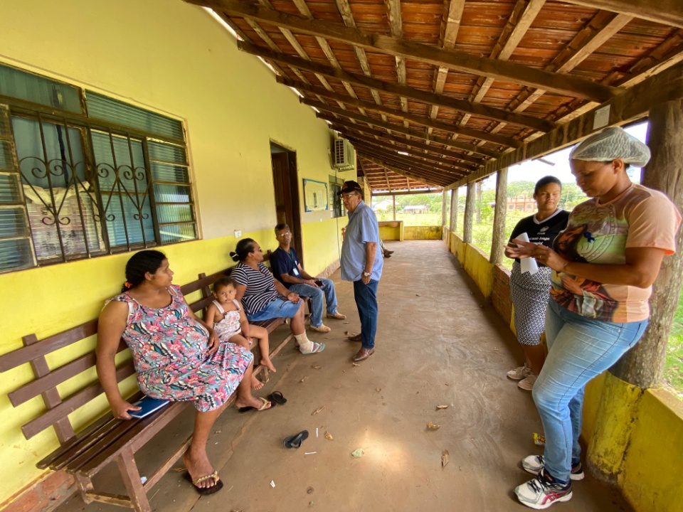 Prefeito Municipal visita o assentamento Guaicurus