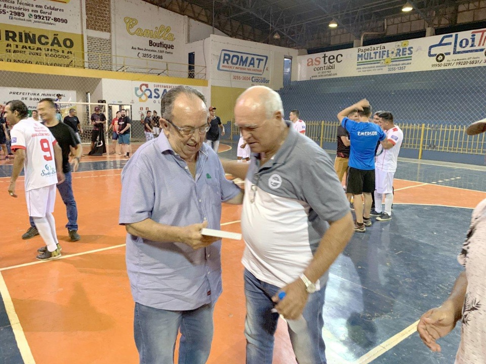 Prefeito participa do encerramento da 3ª Copa Evangélica de Futsal