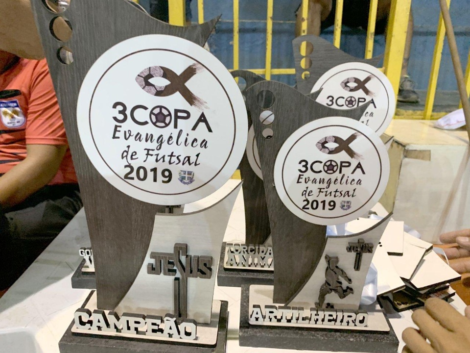 Prefeito participa do encerramento da 3ª Copa Evangélica de Futsal