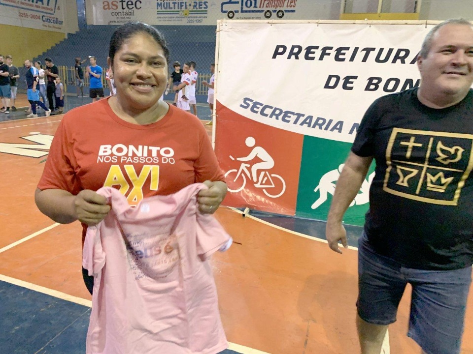 Prefeito participa do encerramento da 3ª Copa Evangélica de Futsal