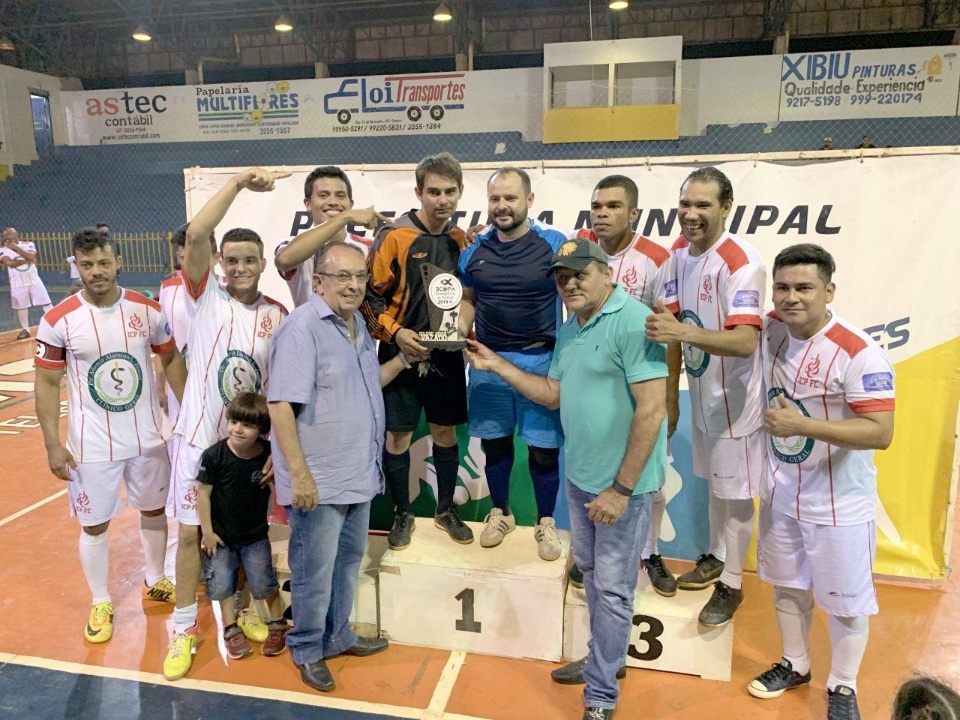 Prefeito participa do encerramento da 3ª Copa Evangélica de Futsal