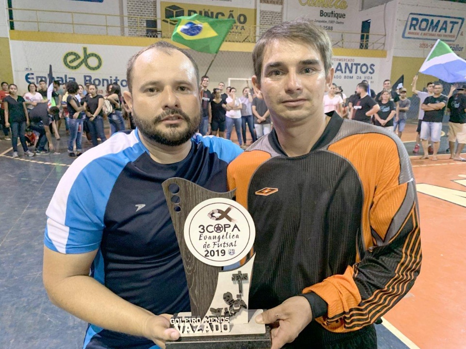 Prefeito participa do encerramento da 3ª Copa Evangélica de Futsal