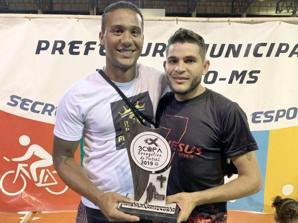 Prefeito participa do encerramento da 3ª Copa Evangélica de Futsal