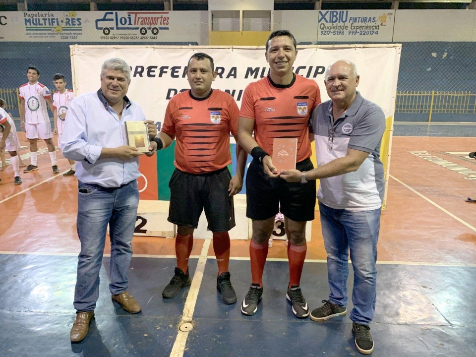 Prefeito participa do encerramento da 3ª Copa Evangélica de Futsal