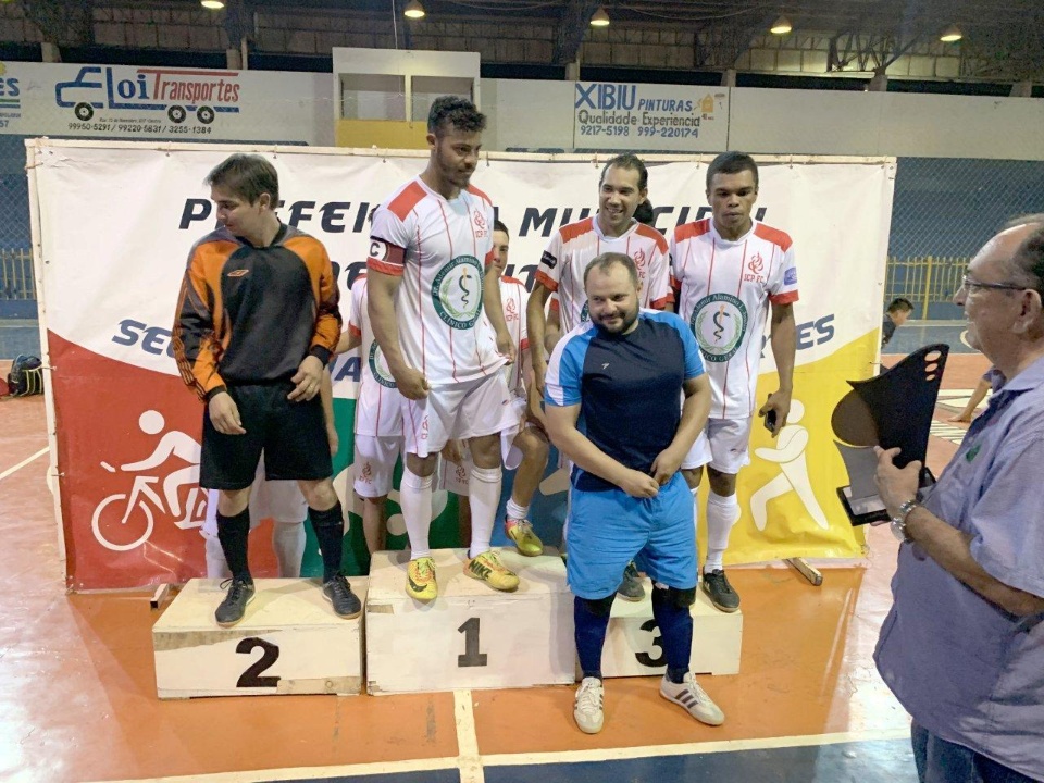 Prefeito participa do encerramento da 3ª Copa Evangélica de Futsal