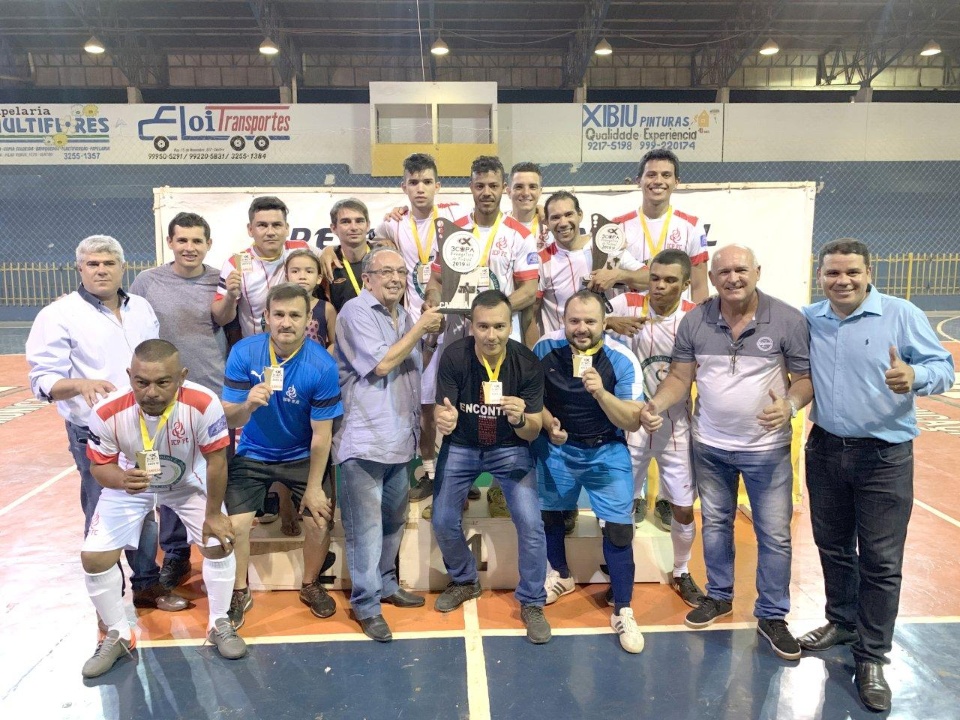 Prefeito participa do encerramento da 3ª Copa Evangélica de Futsal