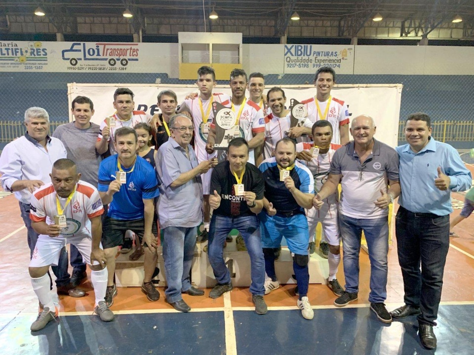 Prefeito participa do encerramento da 3ª Copa Evangélica de Futsal