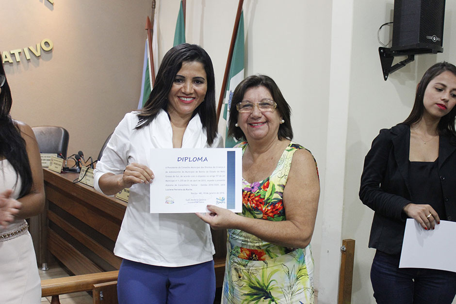 Novas Conselheiras Tutelares de Bonito tomam posse