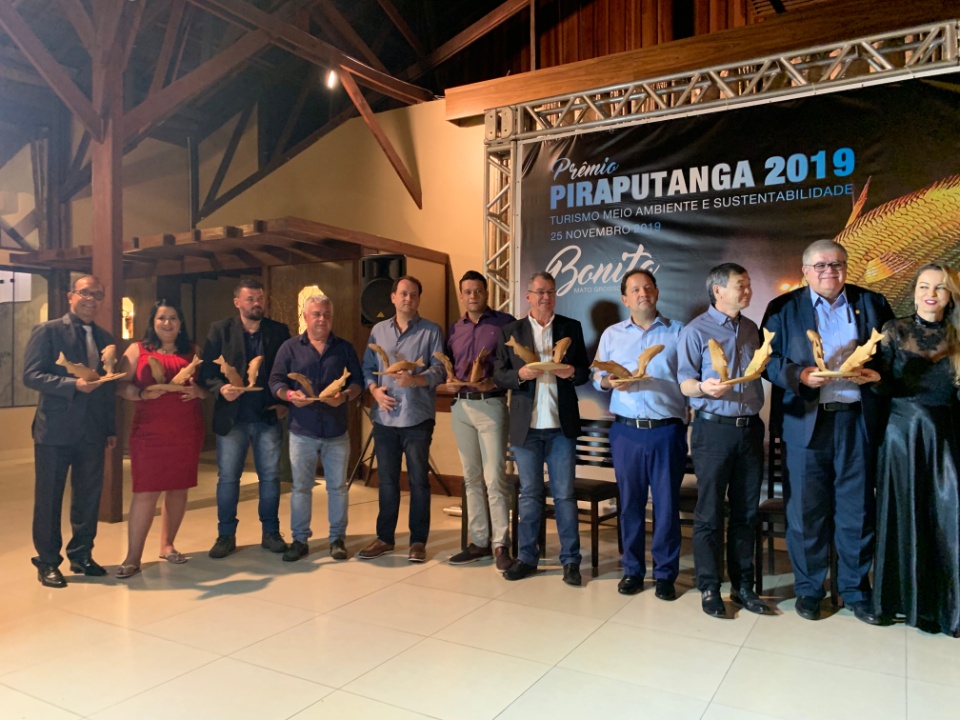 Confira os homenageados do 4º Prêmio Piraputanga de Turismo