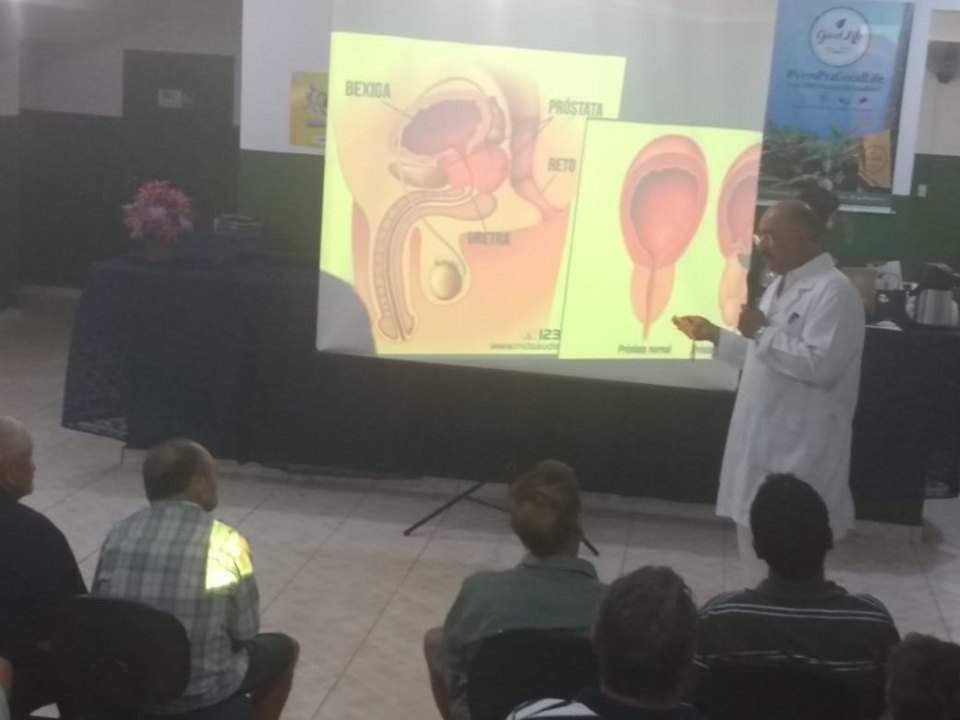 UBS Central realiza palestras sobre Saúde do Homem UBS Central realiza palestras sobre Saúde do Homem