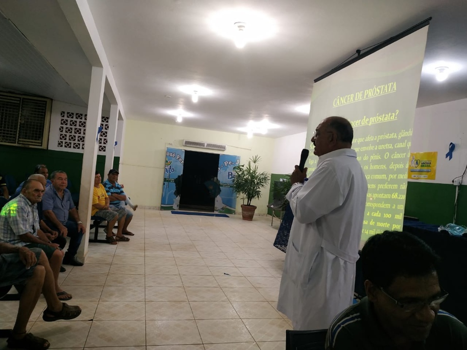 UBS Central realiza palestras sobre Saúde do Homem UBS Central realiza palestras sobre Saúde do Homem