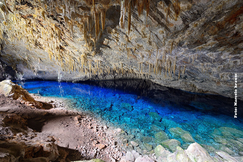 Começa a 2ª etapa da expedição de mergulho na Gruta do Lago Azul