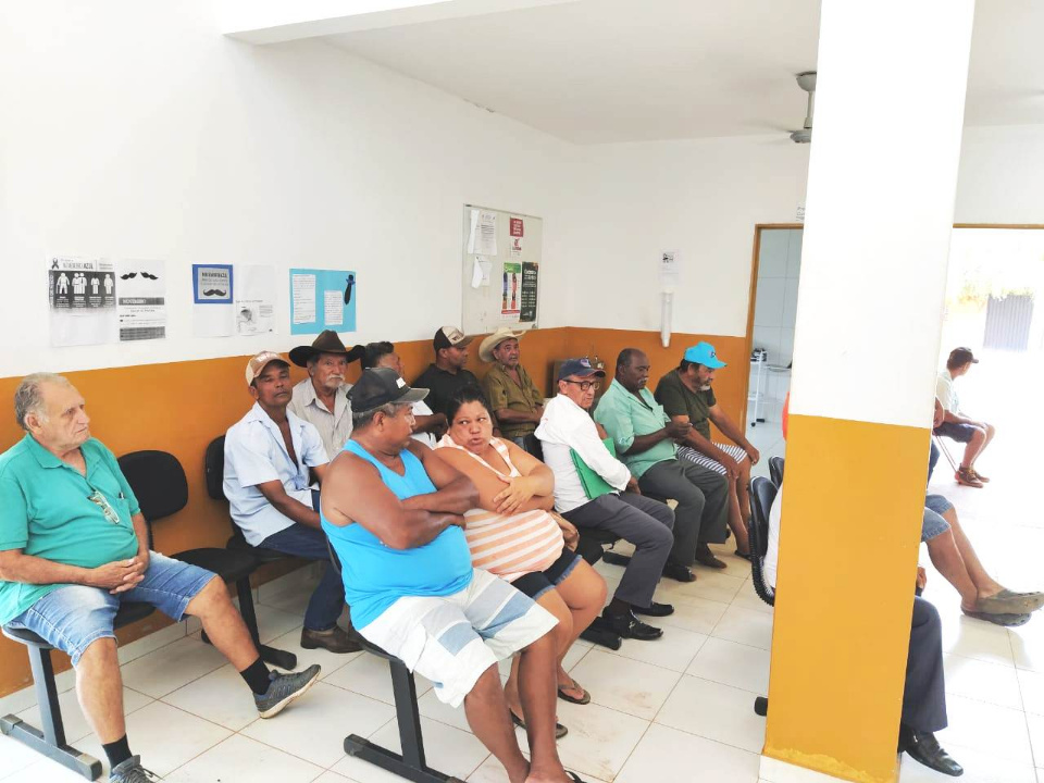 Ação no ESF Bom Viver encerra campanha Novembro Azul