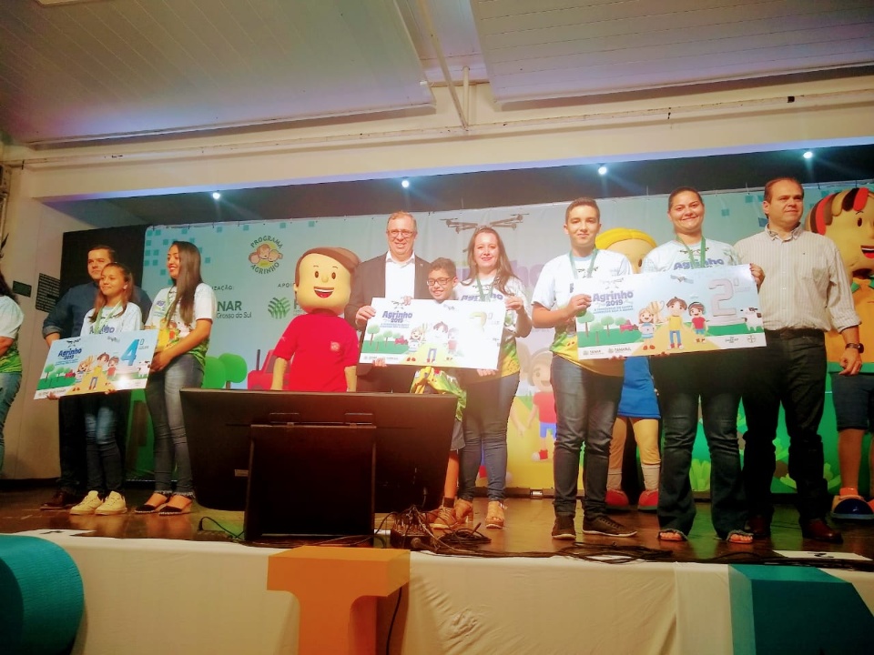 Bonito recebe duas premiações no Projeto Agrinho 2019