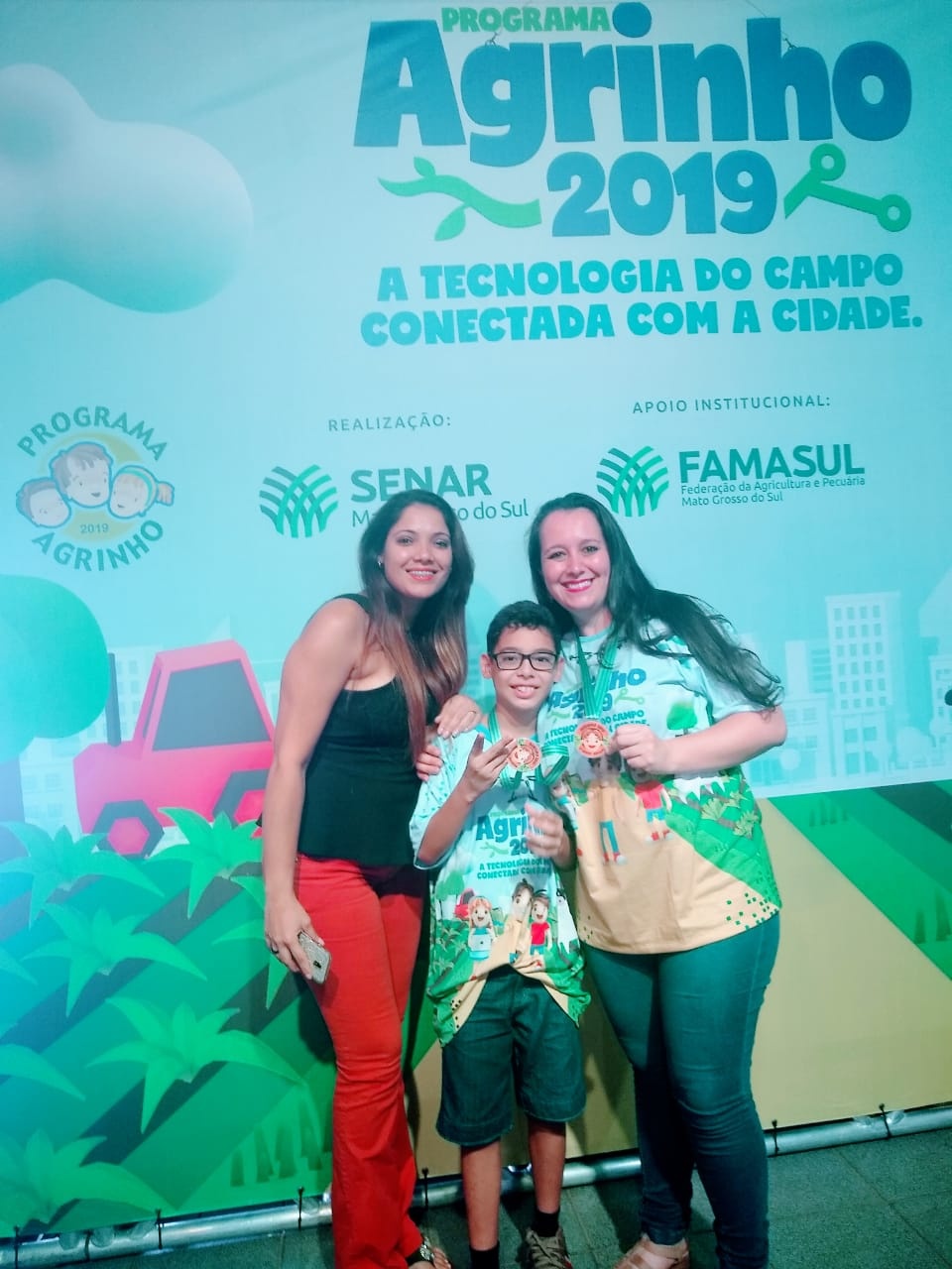 Bonito recebe duas premiações no Projeto Agrinho 2019