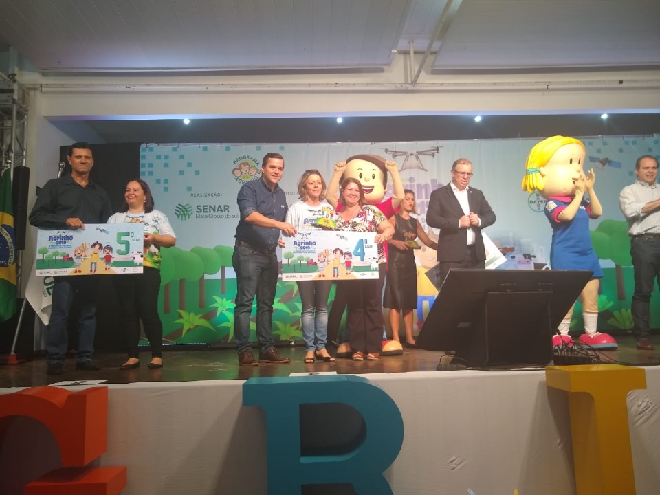 Bonito recebe duas premiações no Projeto Agrinho 2019