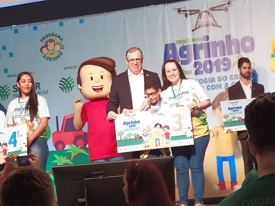 Bonito recebe duas premiações no Projeto Agrinho 2019