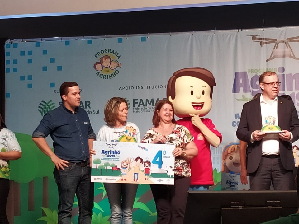 Bonito recebe duas premiações no Projeto Agrinho 2019