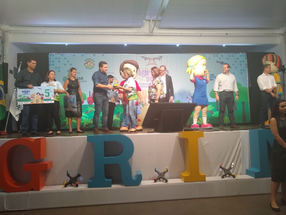 Bonito recebe duas premiações no Projeto Agrinho 2019
