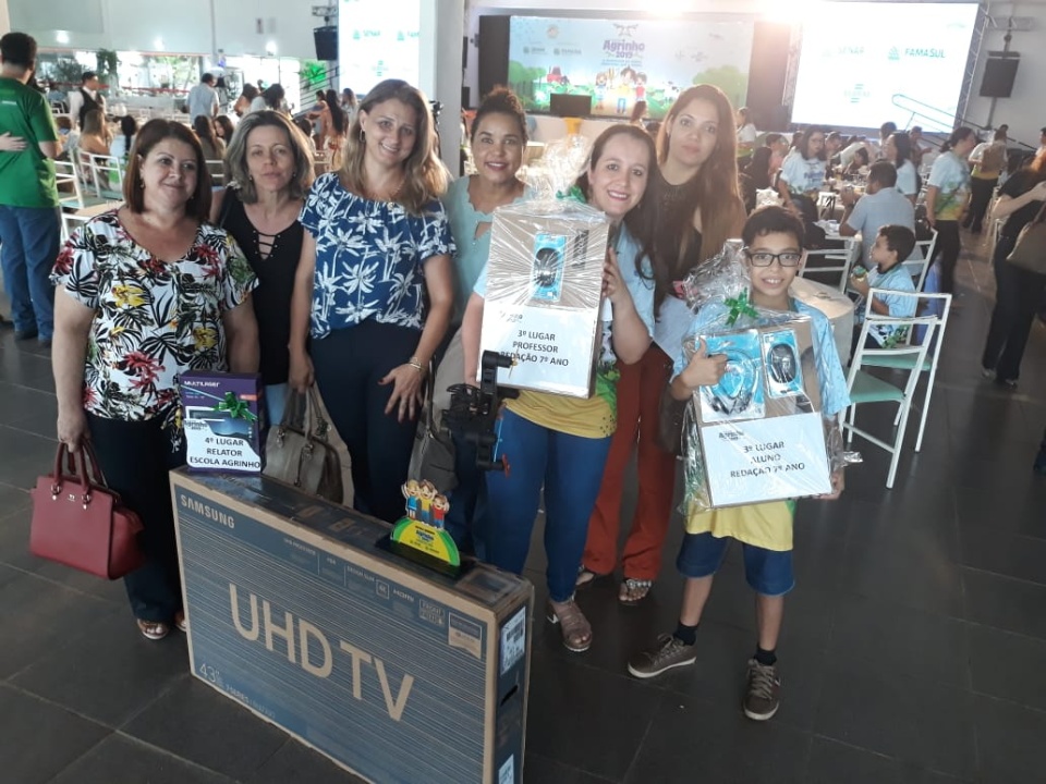 Bonito recebe duas premiações no Projeto Agrinho 2019