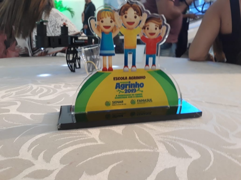 Bonito recebe duas premiações no Projeto Agrinho 2019