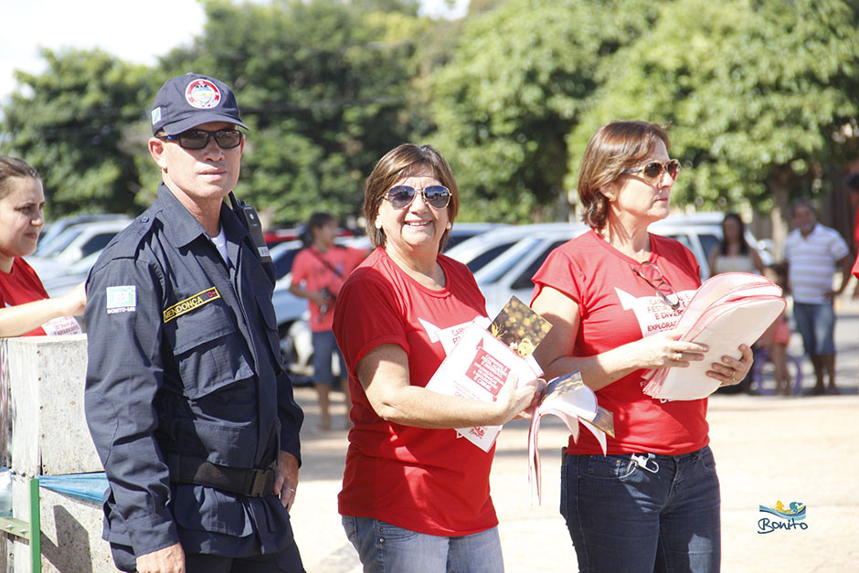 Fotos da blitz - Campanha contra exploração sexual contra crianças e adolescentes