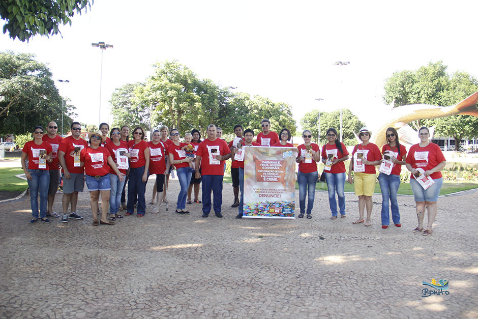 Fotos da blitz - Campanha contra exploração sexual contra crianças e adolescentes