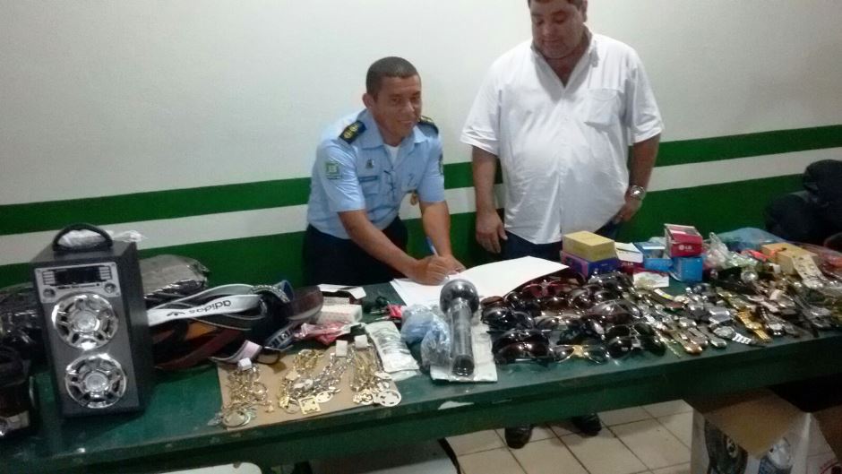 Escola pública recebe doação de materiais apreendidos pela Guarda Municipal de Bonito