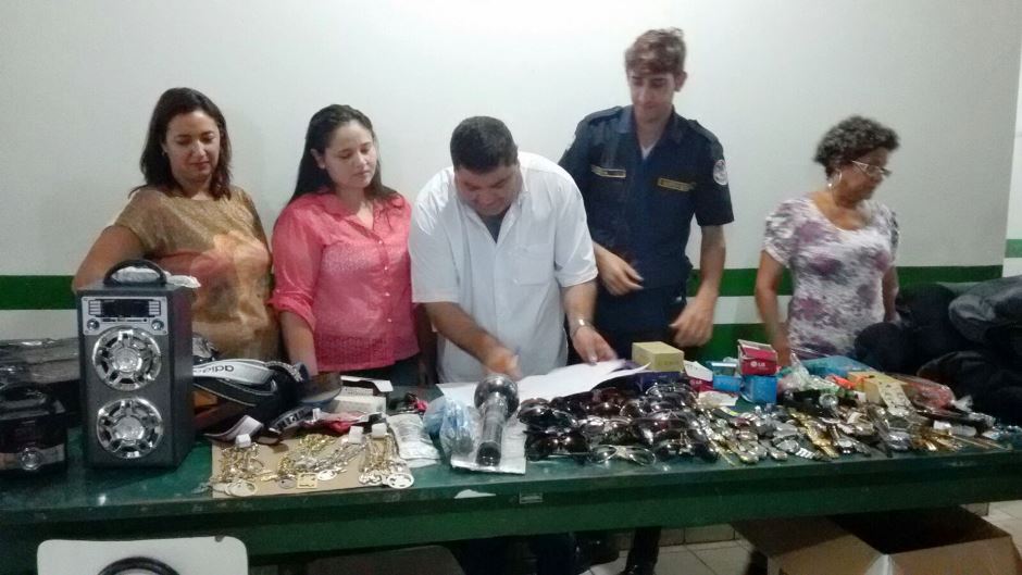 Escola pública recebe doação de materiais apreendidos pela Guarda Municipal de Bonito