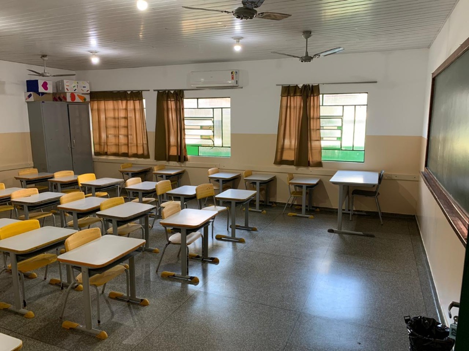 Prefeitura revitaliza escolas da Rede Municipal de Ensino