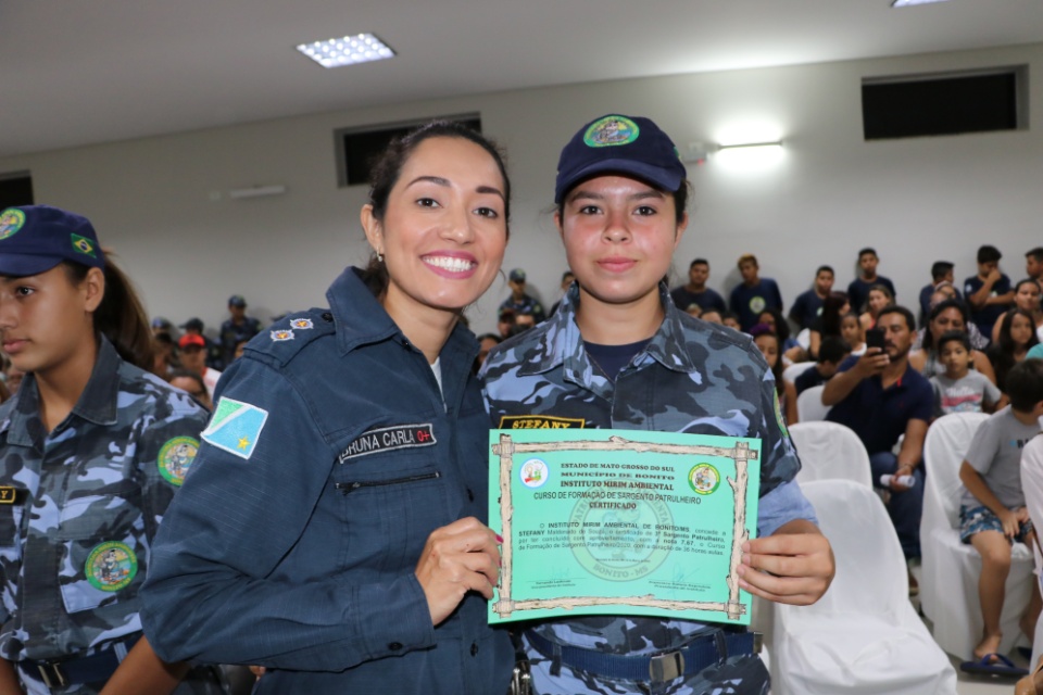 Prefeito participa da aula inaugural do Instituto Mirim Ambiental