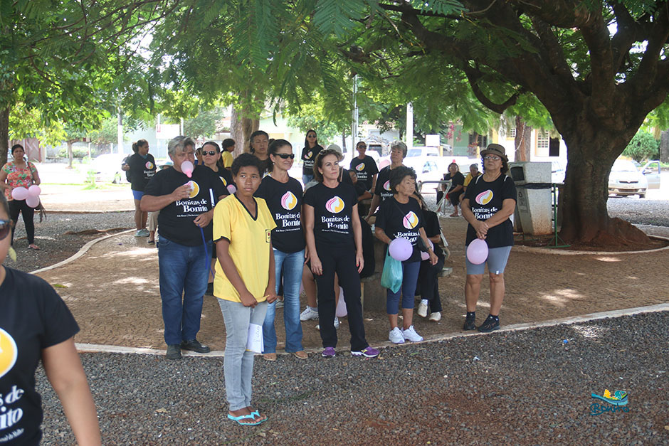 Prefeitura organiza caminhada para as mulheres com o tema: Dignidade, isso é um presente! Prefeitura organiza caminhada para as mulheres com o tema: Dignidade, isso é um presente!