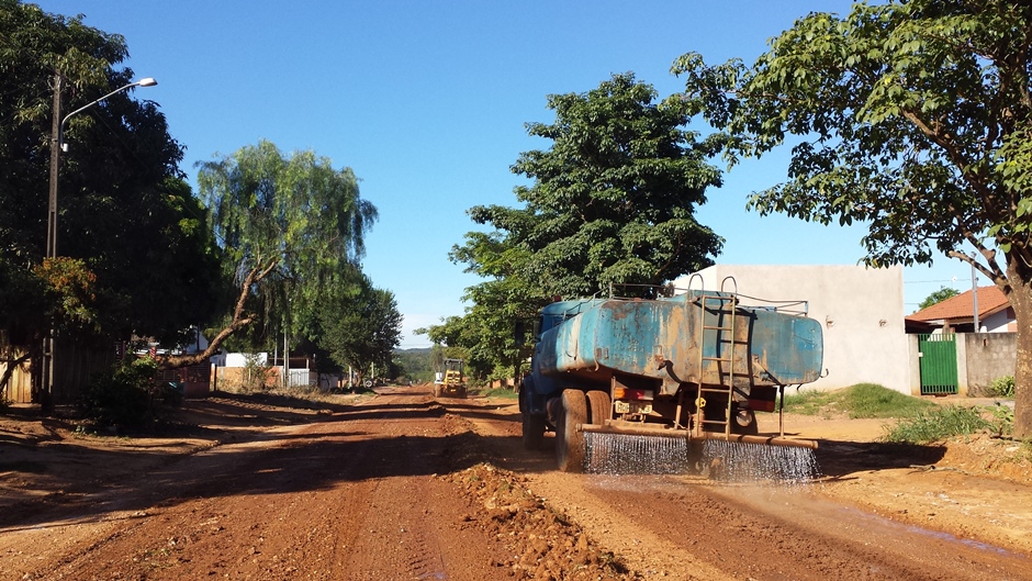 Secretaria de Obras realiza trabalho intensivo na área rural e urbana de Bonito