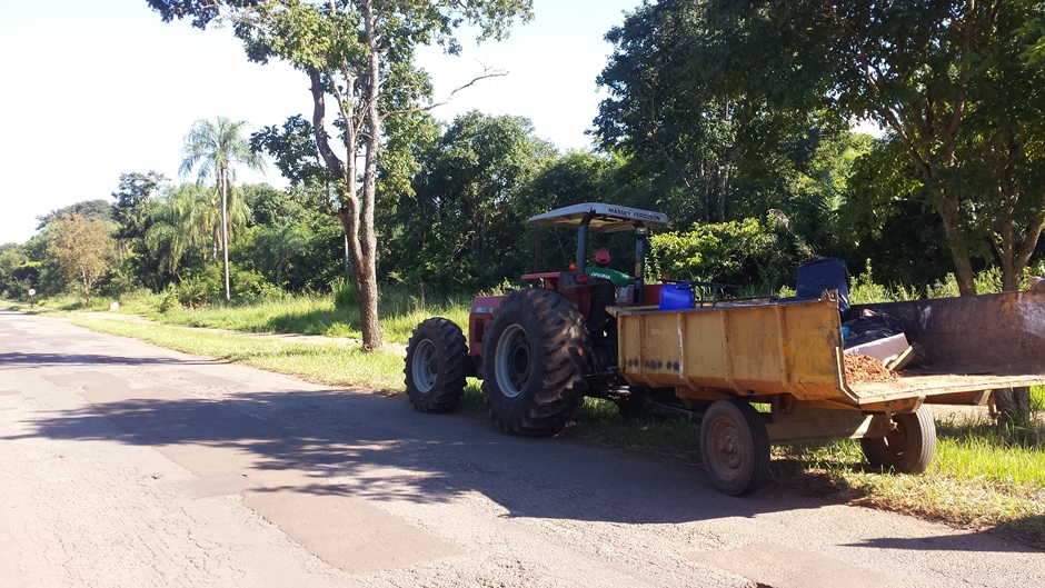 Secretaria de Obras realiza trabalho intensivo na área rural e urbana de Bonito
