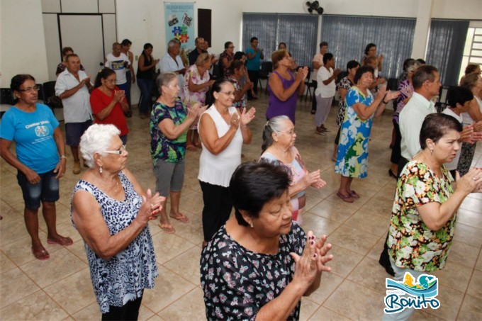 Festa de encerramento das atividades do grupo Conviver