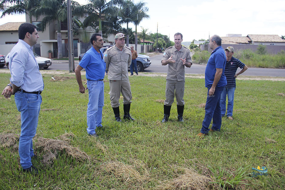 Coronel do Corpo de Bombeiros está em Bonito realizando visita técnica para a instalação da unidade
