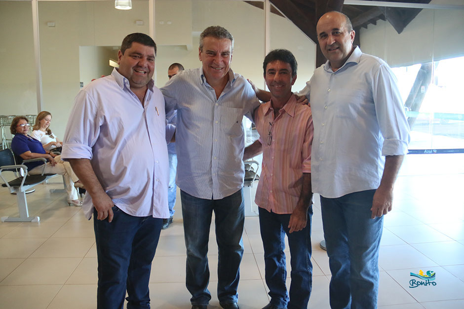 Prefeito, Ministro e Governador lançam internet 3G e Cidade Digital em Bonito (MS)