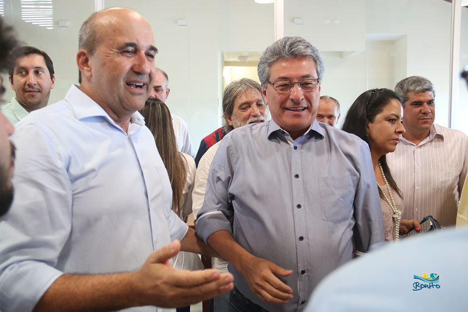 Prefeito, Ministro e Governador lançam internet 3G e Cidade Digital em Bonito (MS)