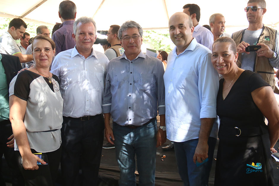 Prefeito, Ministro e Governador lançam internet 3G e Cidade Digital em Bonito (MS)