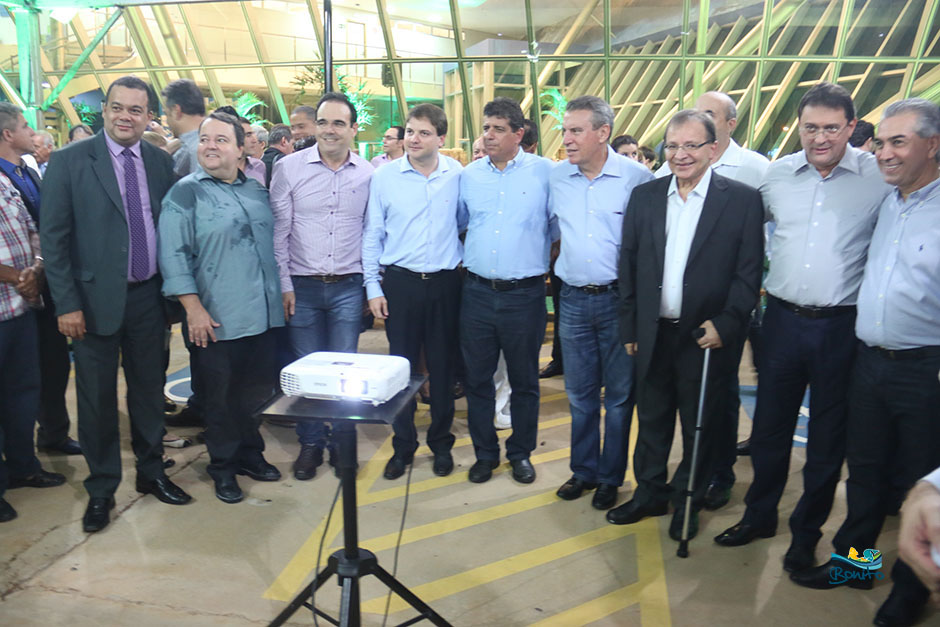 Prefeito Leleco é elogiado pela coragem durante a inauguração da sede do Sebrae em Bonito Prefeito Leleco é elogiado pela coragem durante a inauguração da sede do Sebrae em Bonito