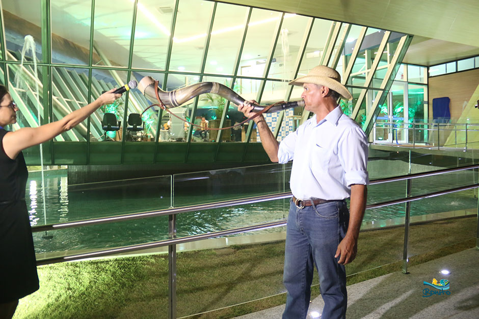 Prefeito Leleco é elogiado pela coragem durante a inauguração da sede do Sebrae em Bonito Prefeito Leleco é elogiado pela coragem durante a inauguração da sede do Sebrae em Bonito