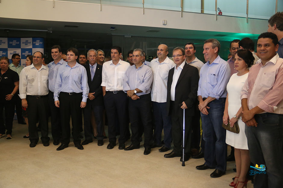 Prefeito Leleco é elogiado pela coragem durante a inauguração da sede do Sebrae em Bonito Prefeito Leleco é elogiado pela coragem durante a inauguração da sede do Sebrae em Bonito