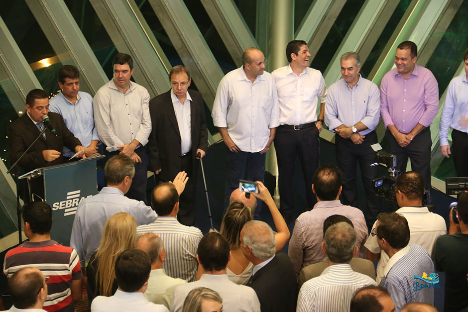 Prefeito Leleco é elogiado pela coragem durante a inauguração da sede do Sebrae em Bonito Prefeito Leleco é elogiado pela coragem durante a inauguração da sede do Sebrae em Bonito