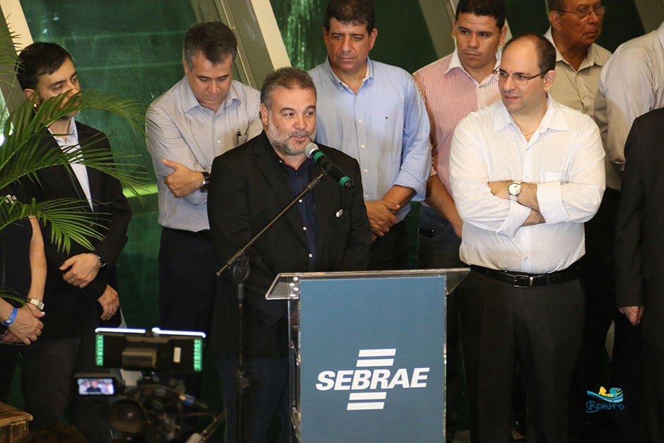 Prefeito Leleco é elogiado pela coragem durante a inauguração da sede do Sebrae em Bonito Prefeito Leleco é elogiado pela coragem durante a inauguração da sede do Sebrae em Bonito