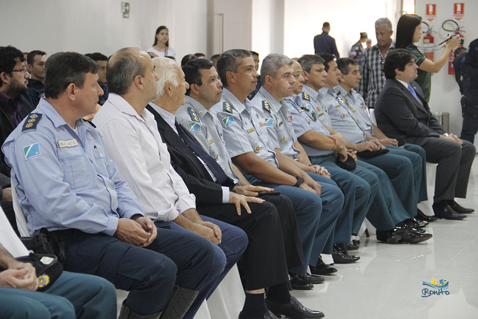 Prefeito Leleco participa de troca de comando da 1ªCIPM de Bonito