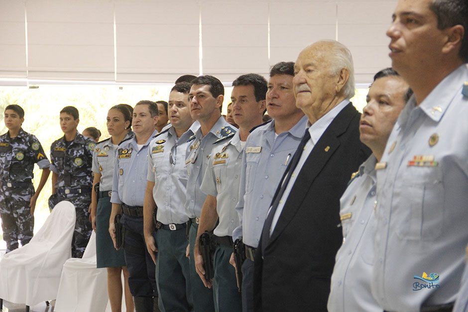 Prefeito Leleco participa de troca de comando da 1ªCIPM de Bonito