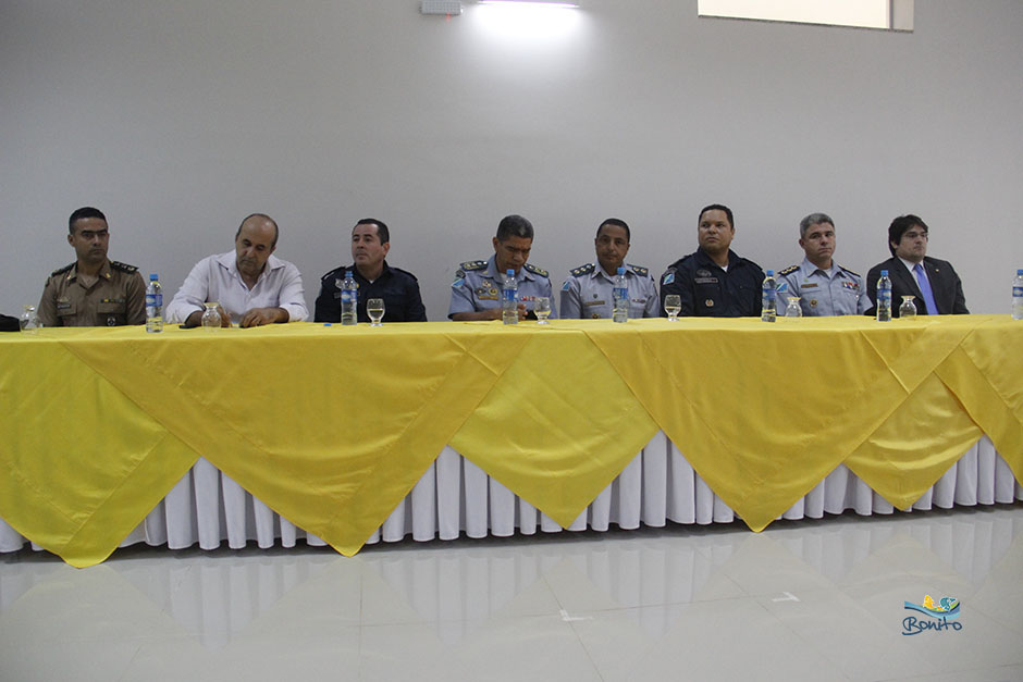 Prefeito Leleco participa de troca de comando da 1ªCIPM de Bonito