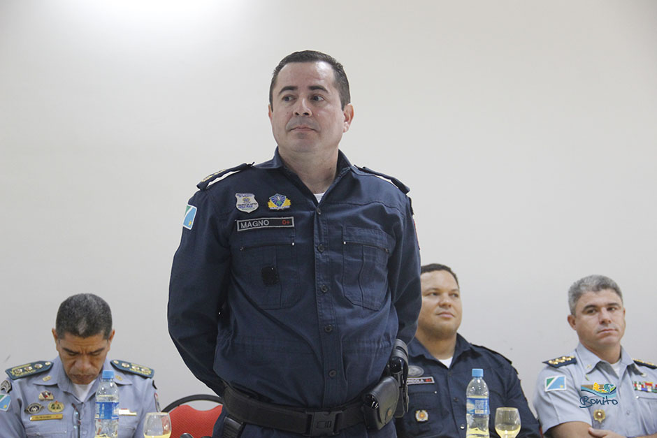 Prefeito Leleco participa de troca de comando da 1ªCIPM de Bonito