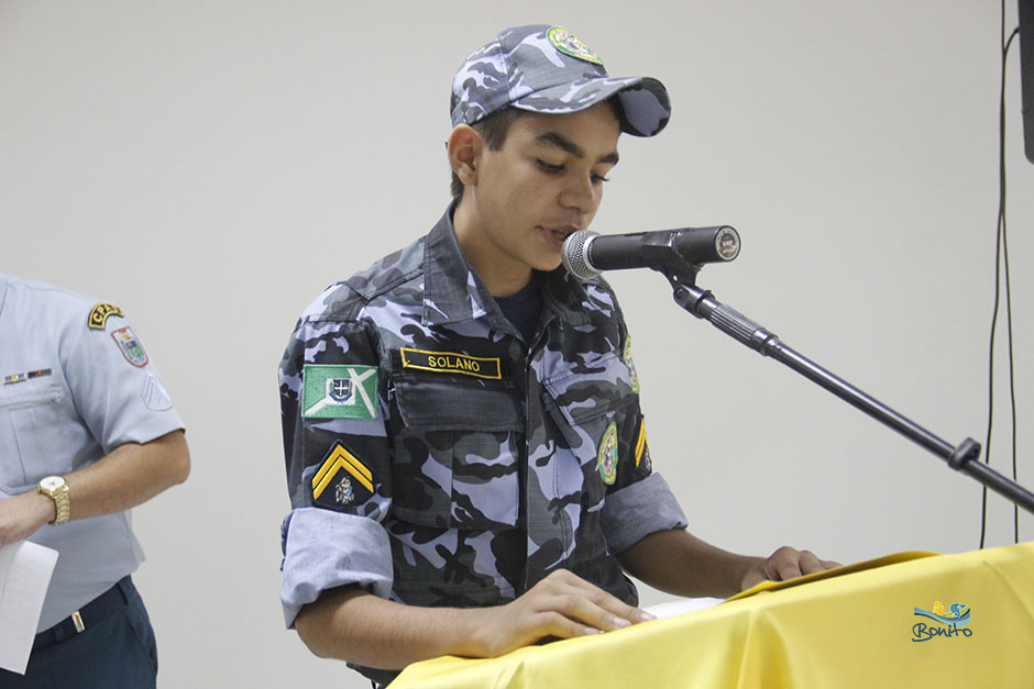 Prefeito Leleco participa de troca de comando da 1ªCIPM de Bonito