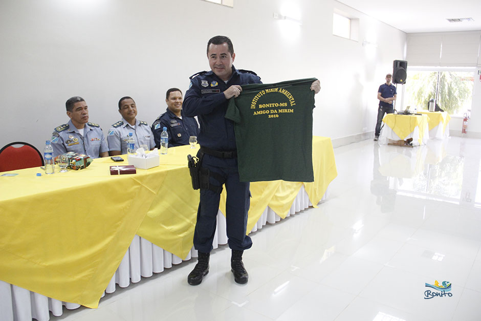 Prefeito Leleco participa de troca de comando da 1ªCIPM de Bonito